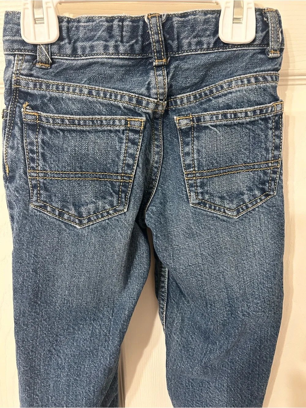 Toddler Boys, OshKosh B'gosh, Blue Denim Jeans, Adjustable Waist, 2T